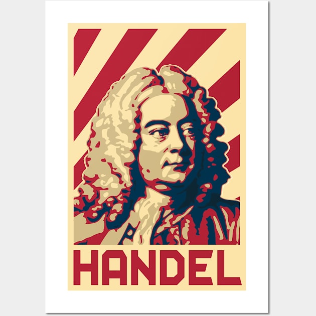 Handel Retro Wall Art by Nerd_art